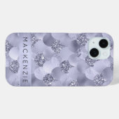 Zeemeermin chique schalen | Dusty Lavendel Paarse Case-Mate iPhone Case (Achterkant (horizontaal))
