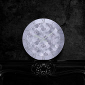 Zeemeermin chique schalen | Stoffige Lavendel Paar Ronde Klok