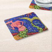 Zeemeermin Coaster Set Kartonnen Onderzetters (Schuin)