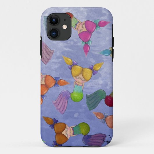 Zeemeermin Collage Case-Mate iPhone Case (Achterkant)