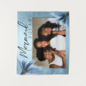 Zeemeermin Crew Ice Blue | Muted Glam Friends Foto Wandkleed (Voorkant)