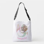 zeemeermin crossbody tas (Achterkant)