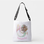 zeemeermin crossbody tas (Voorkant)