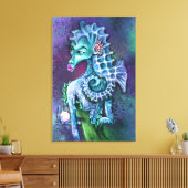 Zeemeermin Dames Fantasie Canvas Print - Schilderi (Insitu (Woonkamer))