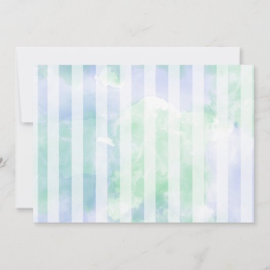 Zeemeermin Dank Je Kaart Onder De Zee (Achterkant)