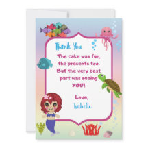 Zeemeermin Dankkaart