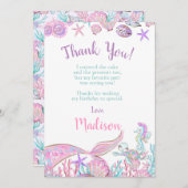 Zeemeermin Dankkaart Kaart (Voorkant / Achterkant)