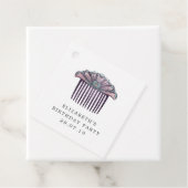 Zeemeermin Diamant Kant Bedankjes Labels (In situ)