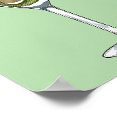 Zeemeermin Dirty Martini Waterverf Art Print (Hoek)