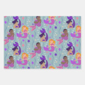 Zeemeermin Diversity inpakpapier (Voorkant)