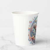 Zeemeermin doop papieren bekers (Rechts)