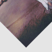 Zeemeermin door het Zee Paarse nichtretro Tissuepapier (Detail)