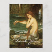 Zeemeermin door John William Waterhouse Briefkaart (Voorkant)