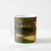 Zeemeermin door John William Waterhouse Koffiemok (Voorkant links)