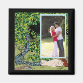 Zeemeermin door Koloman Moser met foto Magneet (Voorkant)