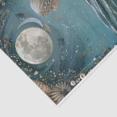 ZEEMEERMIN DOOR MAANLICHT DECOUPAGE TISSUEPAPIER (Detail)