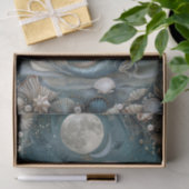 ZEEMEERMIN DOOR MAANLICHT DECOUPAGE TISSUEPAPIER (Geschenk)