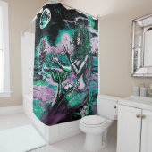 zeemeermin douchegordijn (In situ)