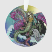 Zeemeermin, Draak, & Dolfijn Ornament (voorkant)