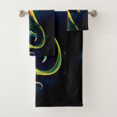 Zeemeermin Dragon Fantasy Blue Bad Handdoek (Insitu)