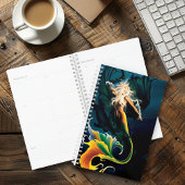 Zeemeermin Dragon Fantasy Blue Planner