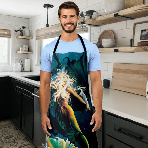 Zeemeermin Dragon Fantasy Blue Schort