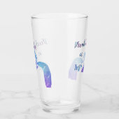 Zeemeermin Drink als een visglazen pluim Glas (Rechts)