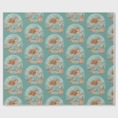 Zeemeermin dromen Kinder Cadeaupapier (Vlak)