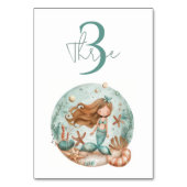 Zeemeermin dromen Kinder Kaart (Voorkant)