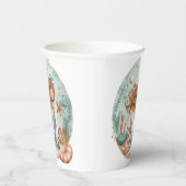 Zeemeermin dromen Kinder Papieren Bekers (Rechts)