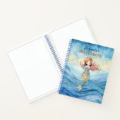 Zeemeermin dromen voor meisjes Schetsboek Notitieboek (Binnen)
