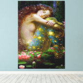 Zeemeermin Droom Canvas Afdruk (Insitu (Houten vloer))