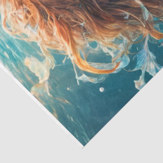 Zeemeermin droom - Decoupage - Tissuepapier (Detail)