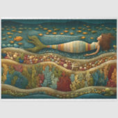 ZEEMEERMIN DROOMT DECOUPAGE TISSUEPAPIER (Voorkant)