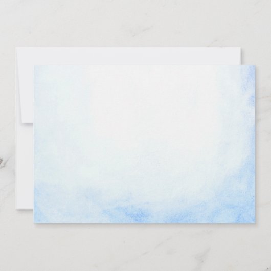 Zeemeermin Duik in Vijf 5e Verjaardagsfeestfoto Kaart (Achterkant)