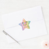 Zeemeermin Eenhoorn Cheer Loud Chine Bright Sparkl Ster Sticker (Envelop)