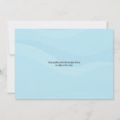 Zeemeermin Eenhoorn Kat Onder de Zee Verjaardagsfe Kaart (Achterkant)