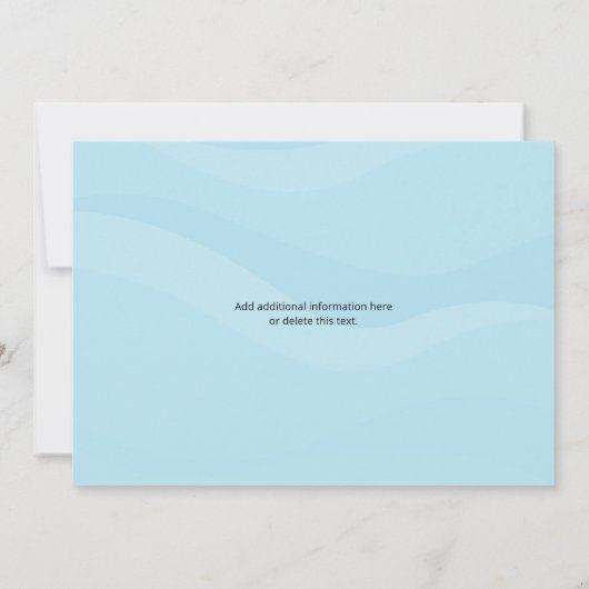 Zeemeermin Eenhoorn Kat Onder de Zee Verjaardagsfe Kaart (Achterkant)