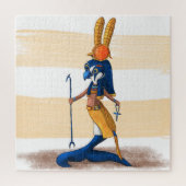 Zeemeermin Egyptische valk God of War Fantasy Legpuzzel (Verticaal)