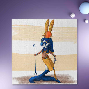 Zeemeermin Egyptische valk God of War Fantasy Legpuzzel