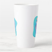 Zeemeermin en Anker Latte Mok (Voorkant)