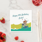 Zeemeermin en Baby Dolfijn Party Servet (Insitu)