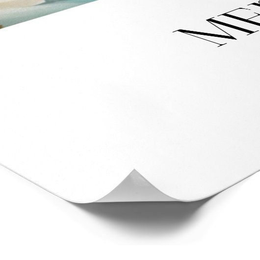 Zeemeermin en Baubles Poster (Hoek)