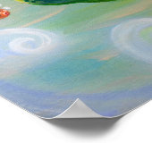 Zeemeermin en dansende vis poster (Hoek)