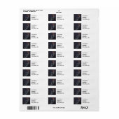 Zeemeermin en de Blauwe Vis Etiket (Full Sheet)