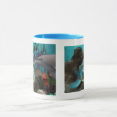 Zeemeermin en Dolfijn Onder het Zee Mok (Midden)