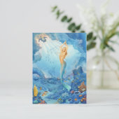 Zeemeermin en dolfijnen door Scot Howden Briefkaart (Staand voorkant)