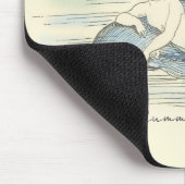 Zeemeermin en Dolphin Nautical Summer Quote Muismat (Hoek)