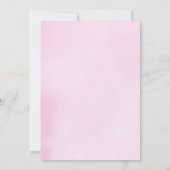 Zeemeermin en Eenhoorn roze gouden blauwgroen verj Kaart (Achterkant)