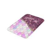 Zeemeermin en Glitter Badmat (Gekanteld)